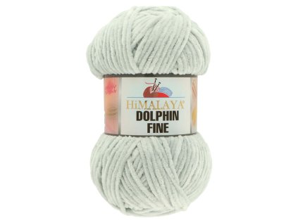 Pletací příze Dolphin Fine 80513 - světle šedá