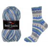 Pletací příze ponožková Best Socks 6- fach 7373