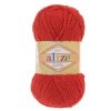 pletací příze Alize Softy 56 - červená