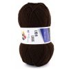 Příze Lada Luxus 51191 tmavě hnědá