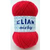 Pletací příze Elian Nicky 207 - červená