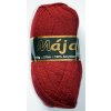 Pletací příze Mája 3492 - červená tmavá