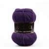 Pletací příze Mája 4492 - tmavě fialová