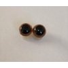 Bezpečnostní oči Ø12 mm, hnědá  (1pár)