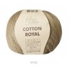 Pletací příze Cotton Royal č. 703 -béžová