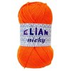 Pletací příze Elian Nicky 5074 - oranžová