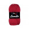 Příze Camilla 8020 - tmavě červená