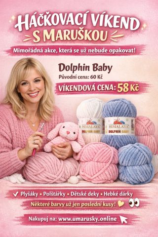 Původní cena: 60 Kč 💗 VÍKENDOVÁ CENA: 58 Kč 📅 Platí pouze 20. 2. – 22. 2. 2026 ⚠️ Jen na skladové zásoby / do vyprodání...