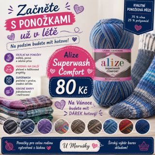 🧦 Začněte s ponožkami už v létě! 🎄 Vánoce se mohou zdát daleko, ale kdo tvoří ručně, ten ví, že nejlepší čas začít je...