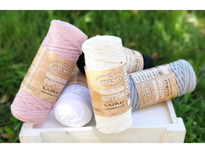 Macrame Cotton Cord - 50 m / 250 g