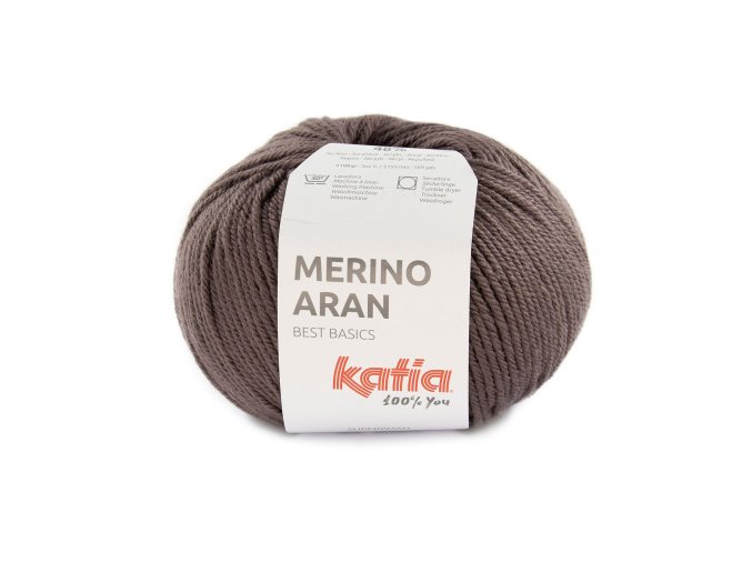 yarn wool merinoaran knit merino superwash acrylic aubergine autumn winter katia 94 fhd