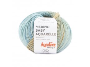 yarn wool merinobabyaquarelle knit merino extrafine orange beige blue autumn winter katia 350 fhd