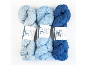 British Blue Wool Fingering