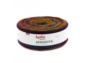 yarn wool afrodita knit acrylic red orange autumn winter katia 302 fhd