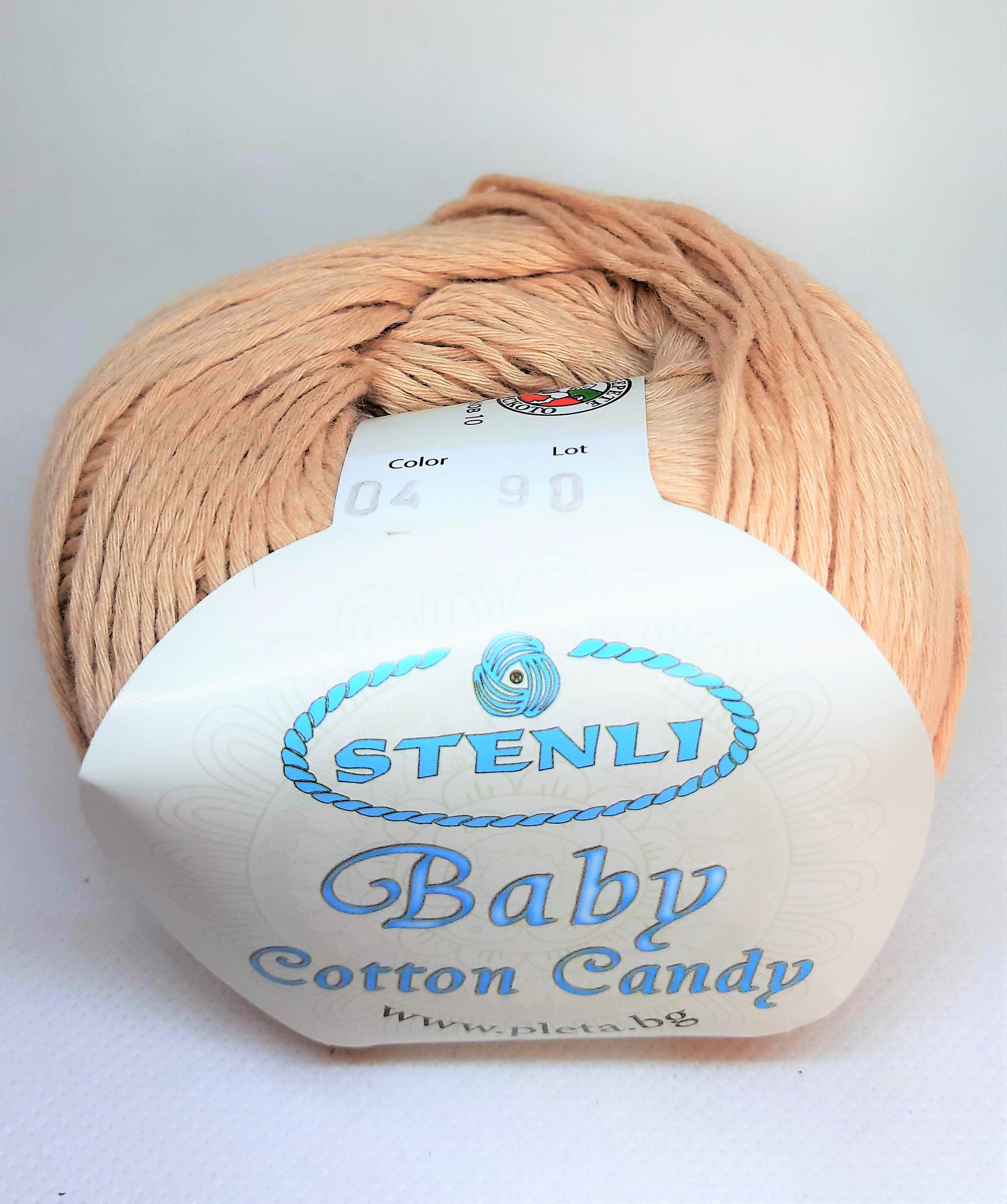 STENLI Baby Cotton Candy - 160 m / 50 g 2. barva: béžová, 4. číslo barvy: 04
