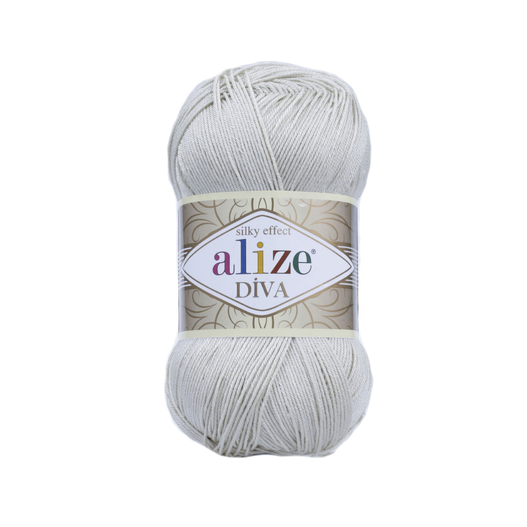 ALIZE Diva - 350 m / 100 g 2. barva: béžová světlejší, 4. číslo barvy: 383