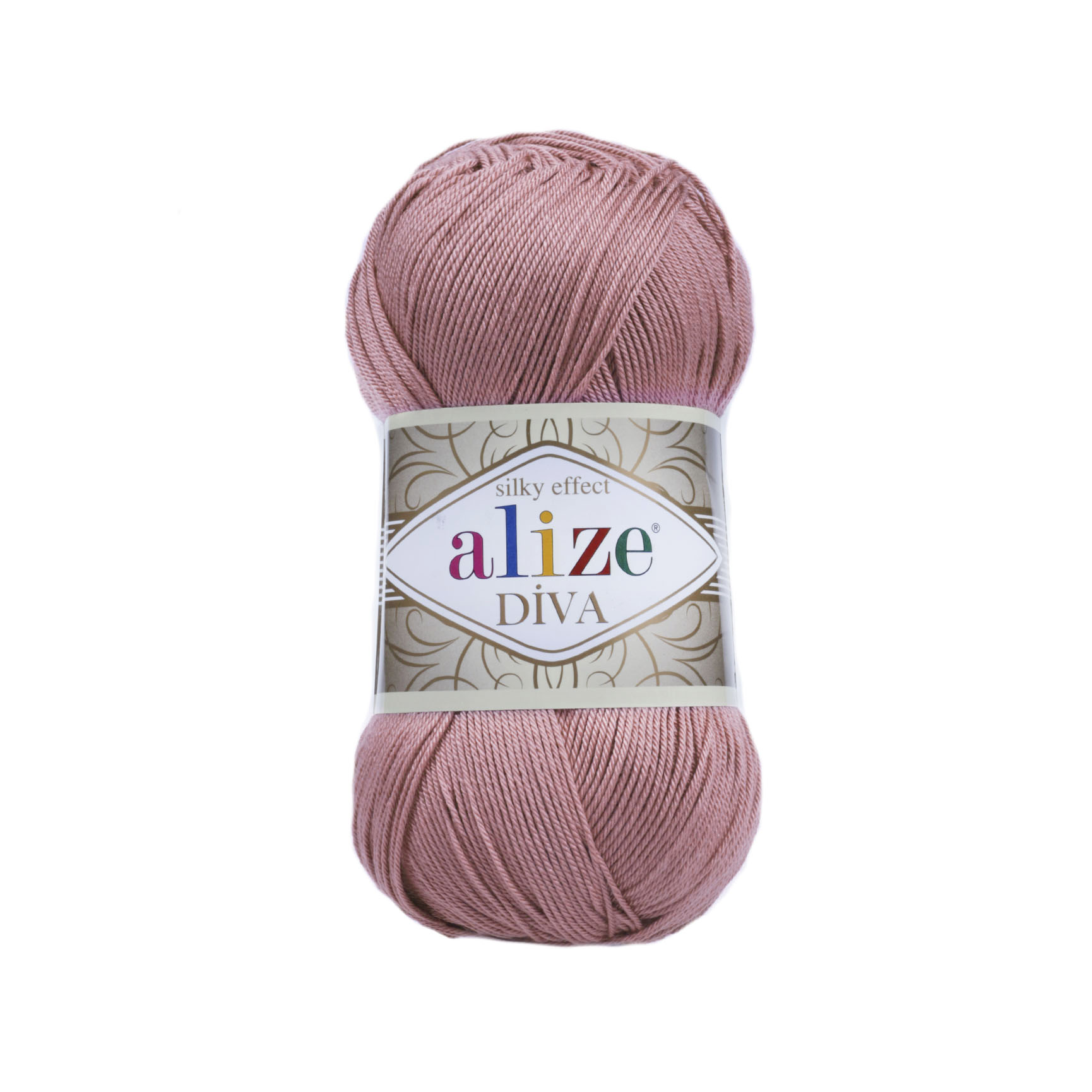 ALIZE Diva - 350 m / 100 g 2. barva: starorůžová, 4. číslo barvy: 354