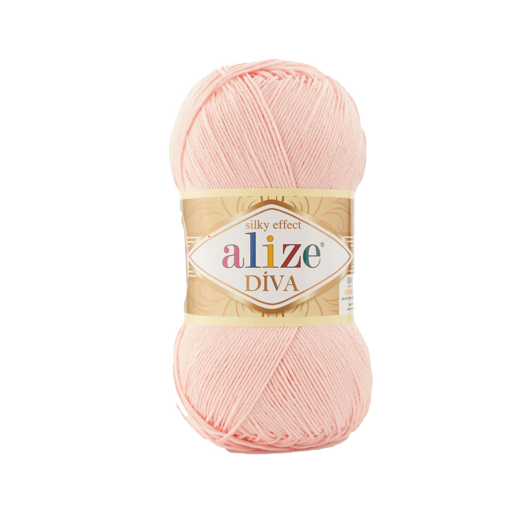 ALIZE Diva - 350 m / 100 g 2. barva: ledová růžová, 4. číslo barvy: 143