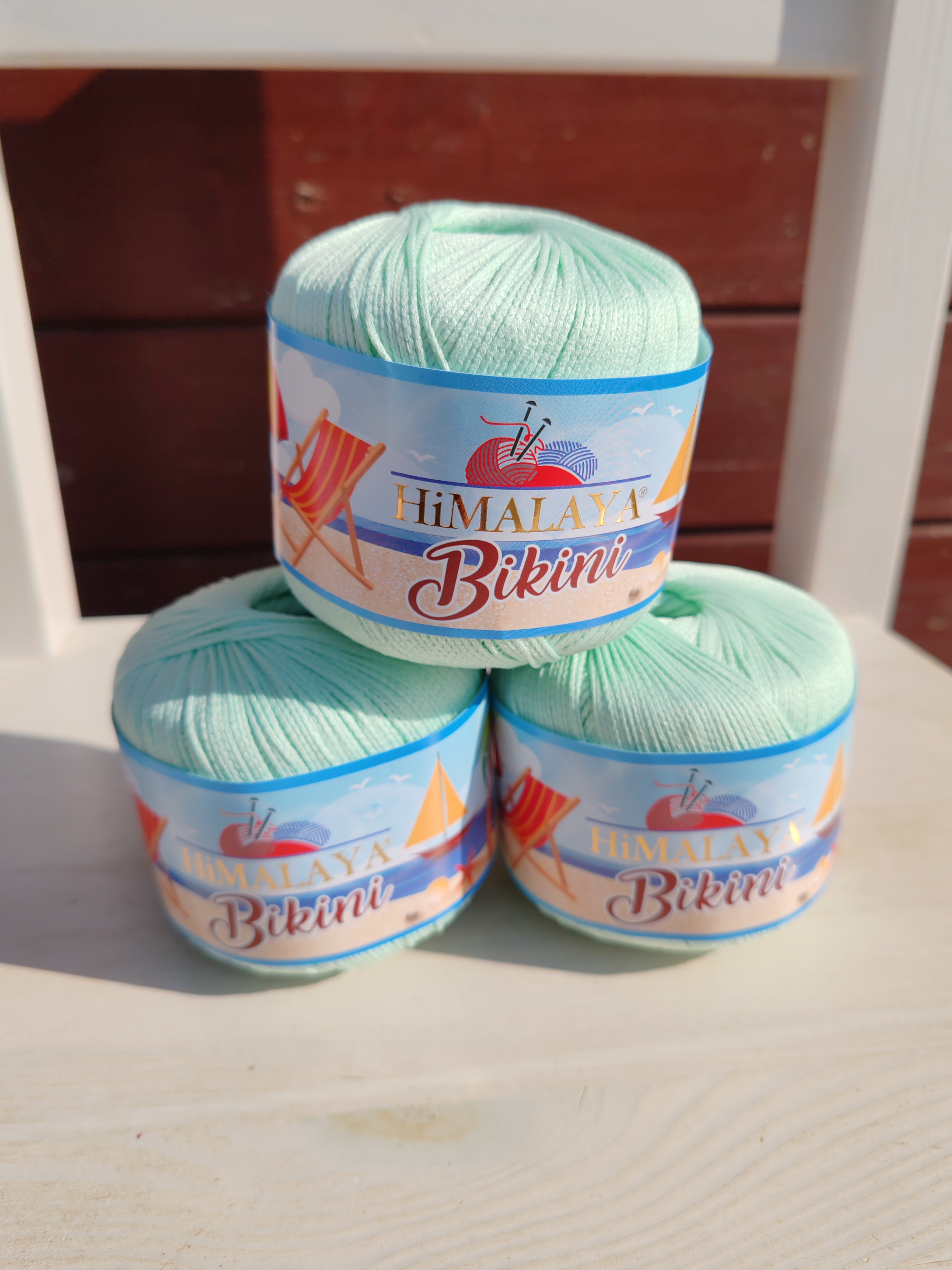HIMALAYA Bikini - 165 m / 50 g 2. barva: lipová zeleň, 4. číslo barvy: 80616