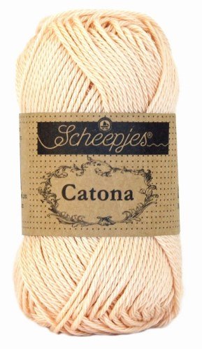 SCHEEPJES Catona - 125 m / 50 g 2. barva: tělová, 4. číslo barvy: 255