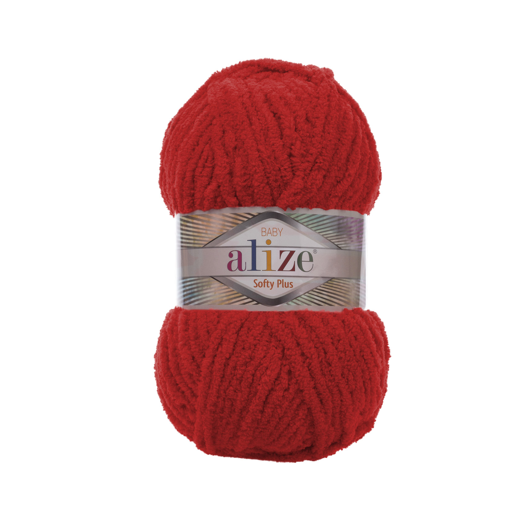 ALIZE Softy Plus - 120 m / 100 g 2. barva: červená, 4. číslo barvy: 56