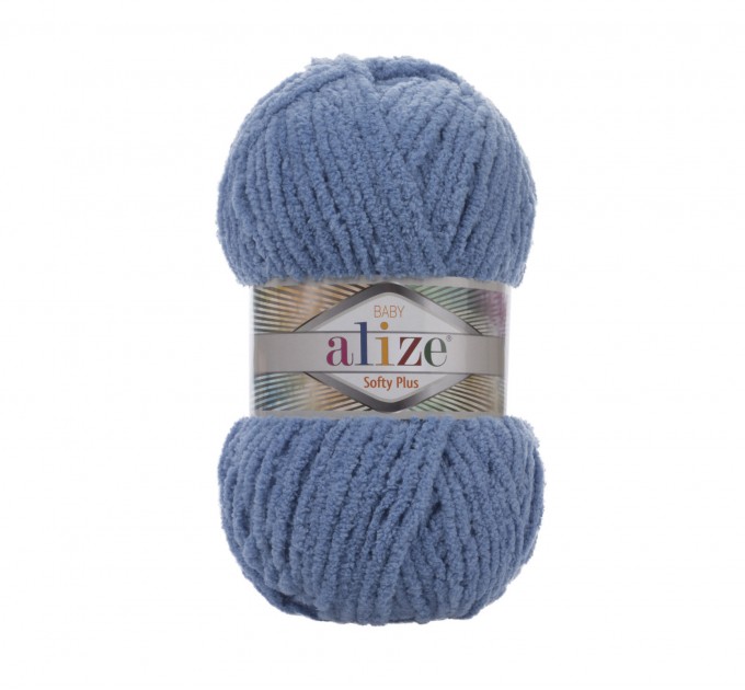 ALIZE Softy Plus - 120 m / 100 g 2. barva: jeansová ( denim ), 4. číslo barvy: 374