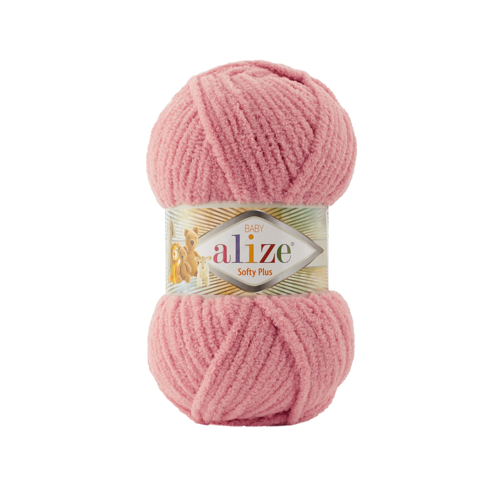 ALIZE Softy Plus - 120 m / 100 g 2. barva: růžová, 4. číslo barvy: 760