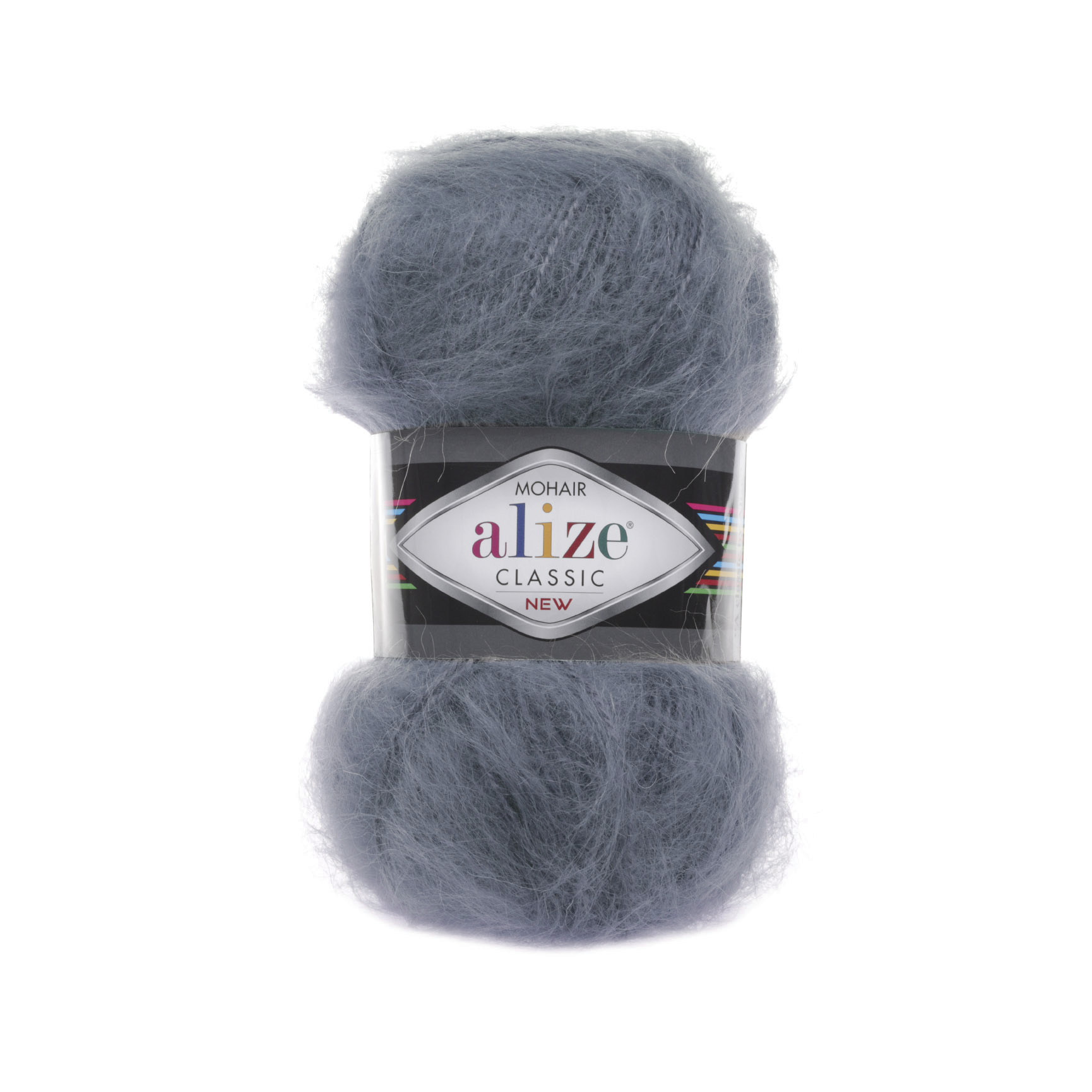 ALIZE Mohair Classic - 200 m / 100 g 2. barva: břidlicová, 4. číslo barvy: 87