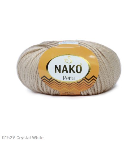 NAKO Peru - 130 m / 100 g 2. barva: béžová, 4. číslo barvy: 1529