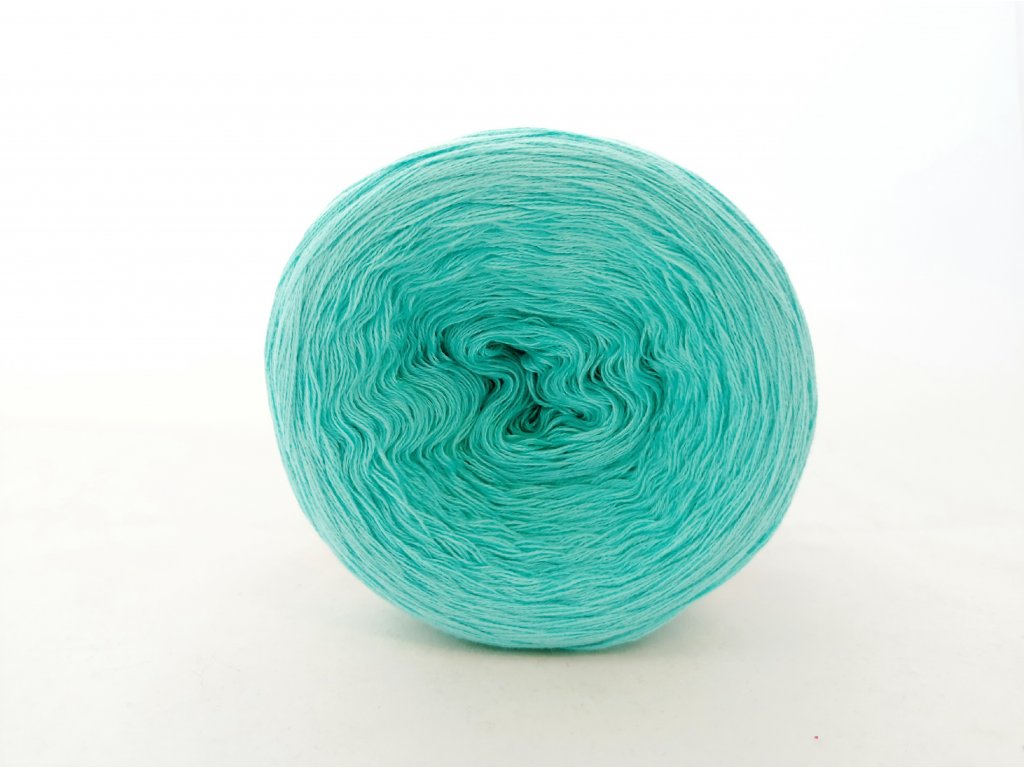 YARNMELLOW Butterfly Mono - 1500 m / 270 g 2. barva: tyrkysová světlejší