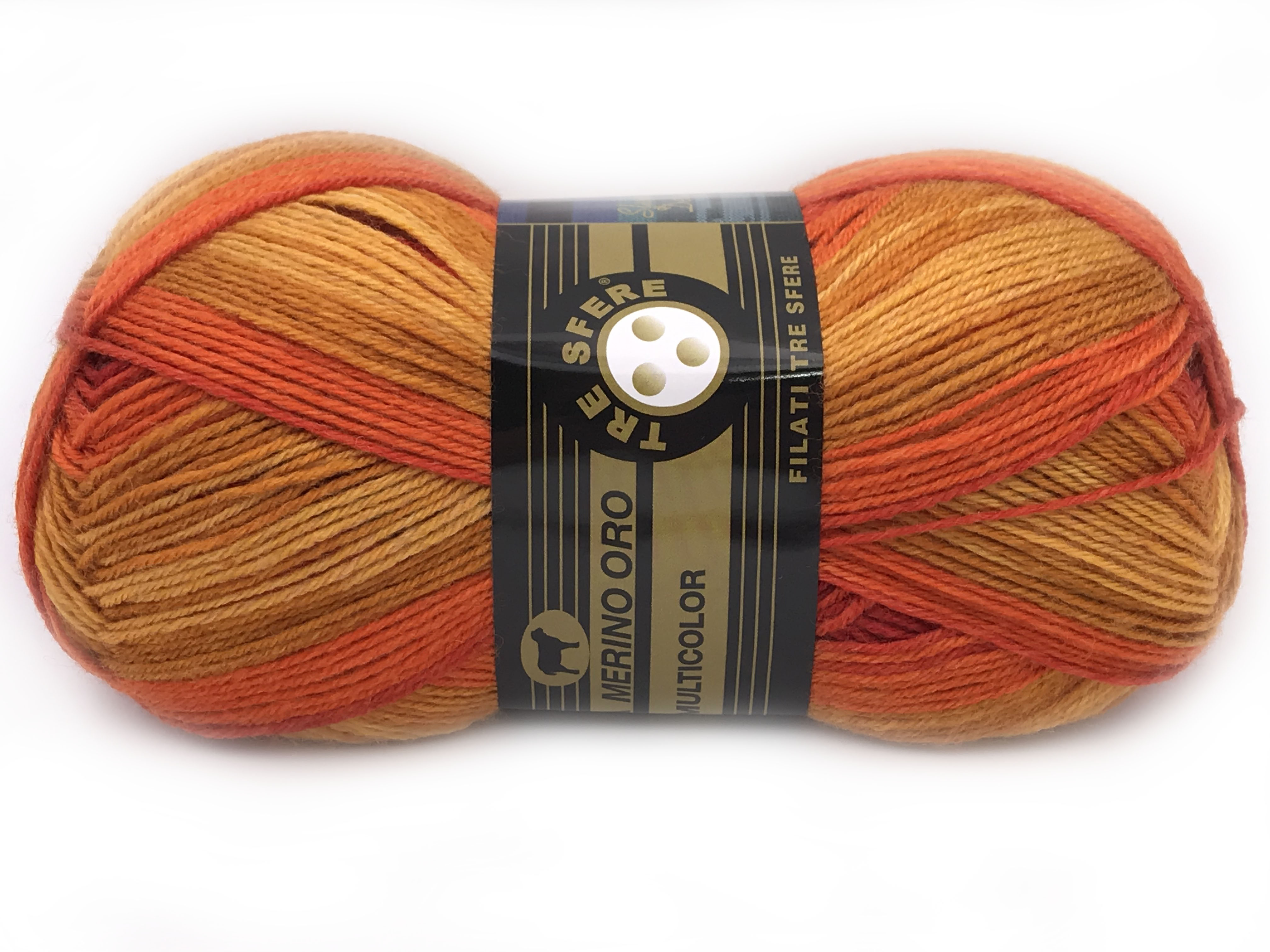 TRE SFERE Merino Oro Multicolor - 400 m / 100 g 4. číslo barvy: 835