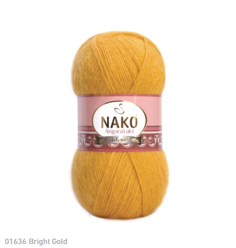 NAKO Angora Luks - 550 m / 100 g 4. číslo barvy: 1636