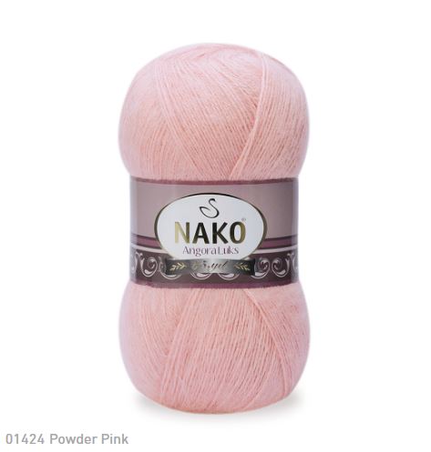 NAKO Angora Luks - 550 m / 100 g 4. číslo barvy: 1424