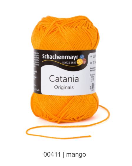 SCHACHENMAYR Catania - 125 m / 50 g 4. číslo barvy: 411