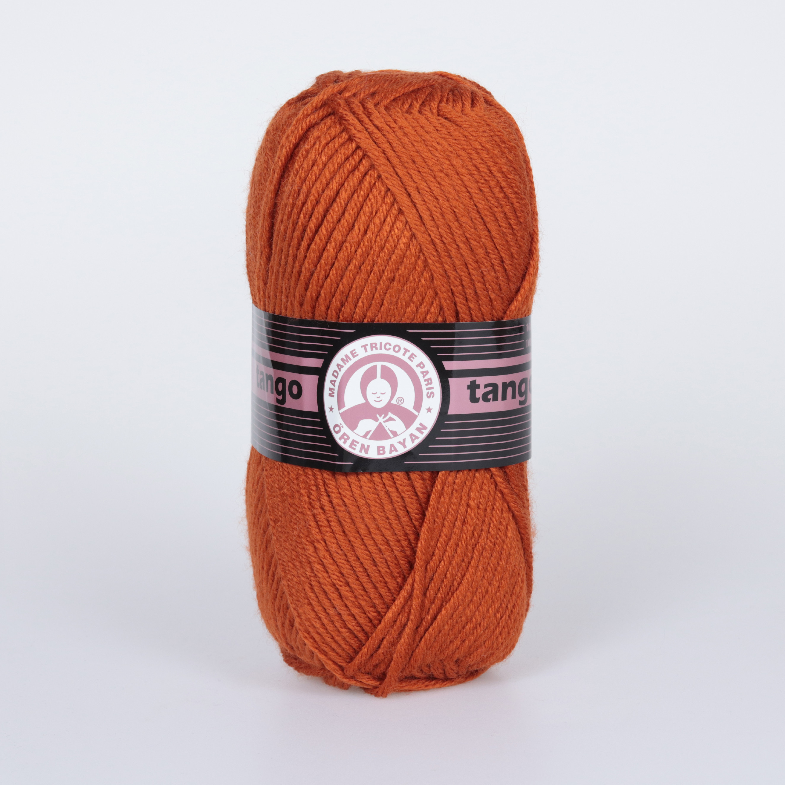 MADAME TRICOTE PARIS Tango / Tanja - 120 m / 100 g 2. barva: cihlová, 4. číslo barvy: 107