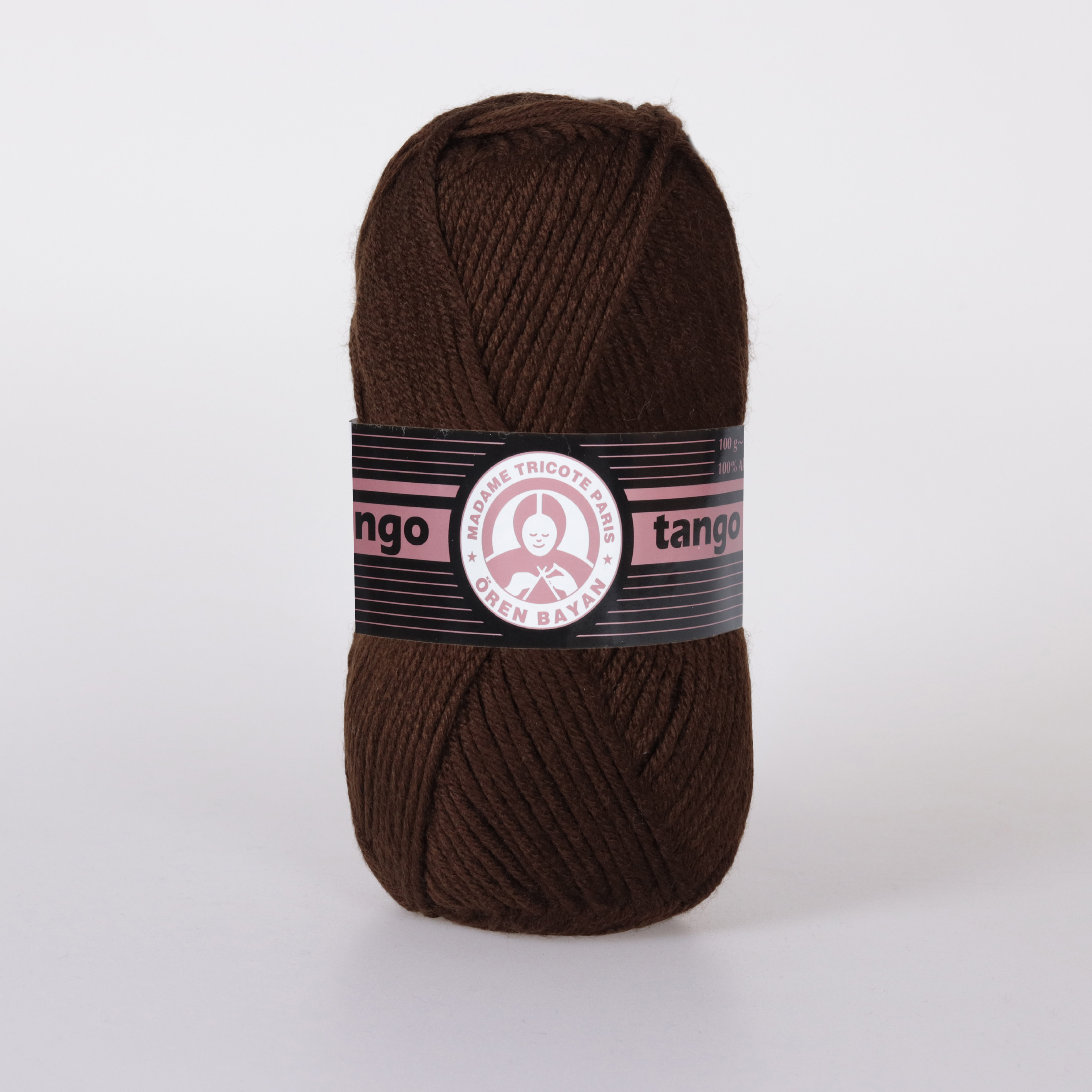 MADAME TRICOTE PARIS Tango / Tanja - 120 m / 100 g 2. barva: čokoládová, 4. číslo barvy: 083