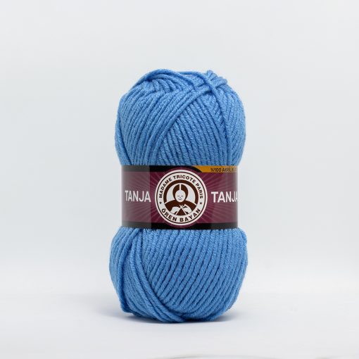 MADAME TRICOTE PARIS Tango / Tanja - 120 m / 100 g 2. barva: zvonková modrá, 4. číslo barvy: 015