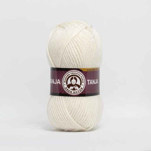 MADAME TRICOTE PARIS Tango / Tanja - 120 m / 100 g 2. barva: smetanová ( krémová ), 4. číslo barvy: 004