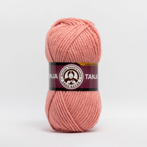 MADAME TRICOTE PARIS Tango / Tanja - 120 m / 100 g 2. barva: lososová, 4. číslo barvy: 121