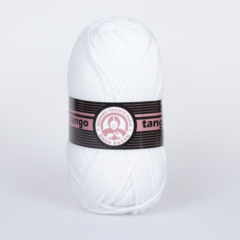MADAME TRICOTE PARIS Tango / Tanja - 120 m / 100 g 2. barva: sněhově bílá, 4. číslo barvy: 000