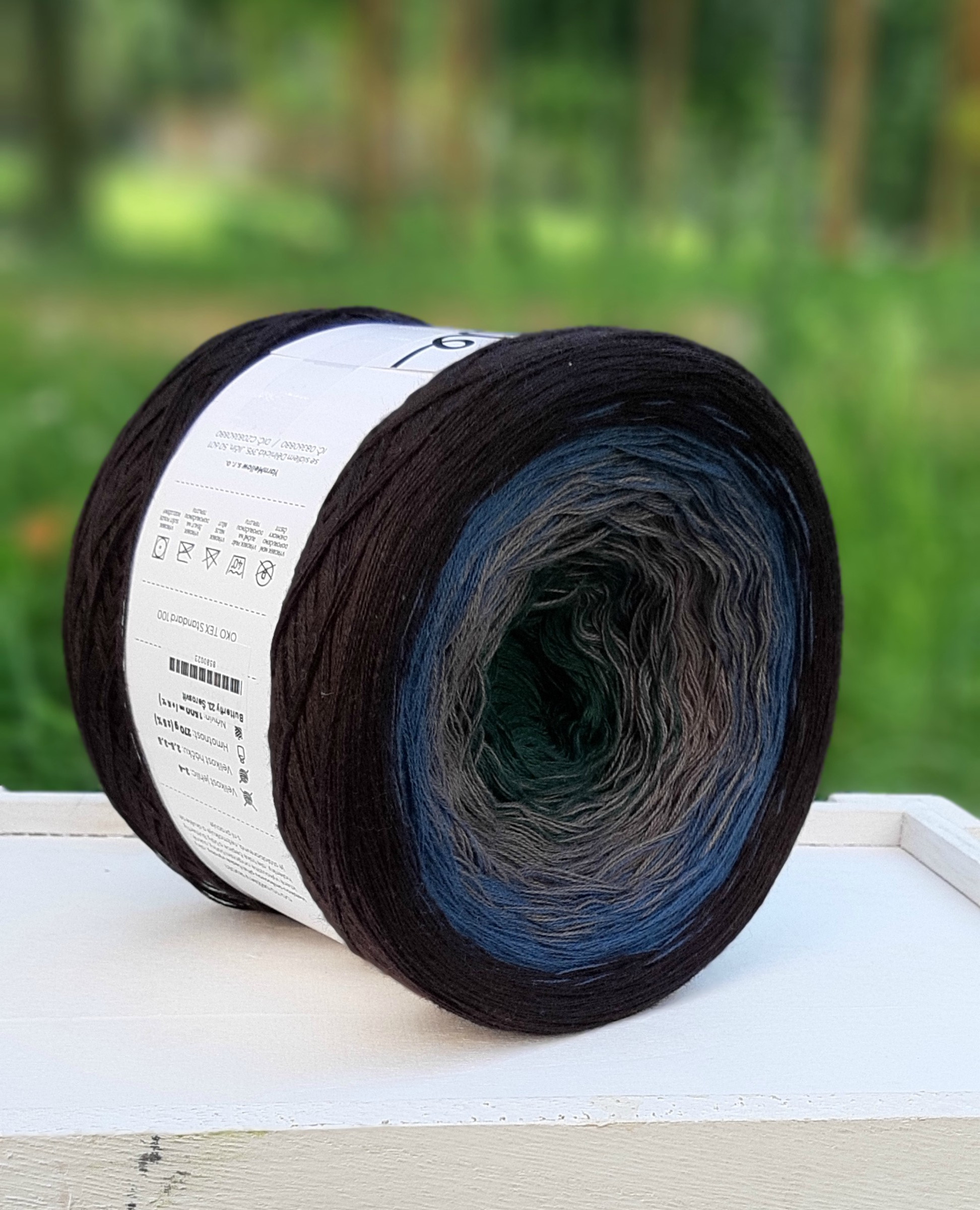 YARNMELLOW Butterfly Mini - 500 m / 90 g 2. barva: Šerosvit, 4. číslo barvy: 23