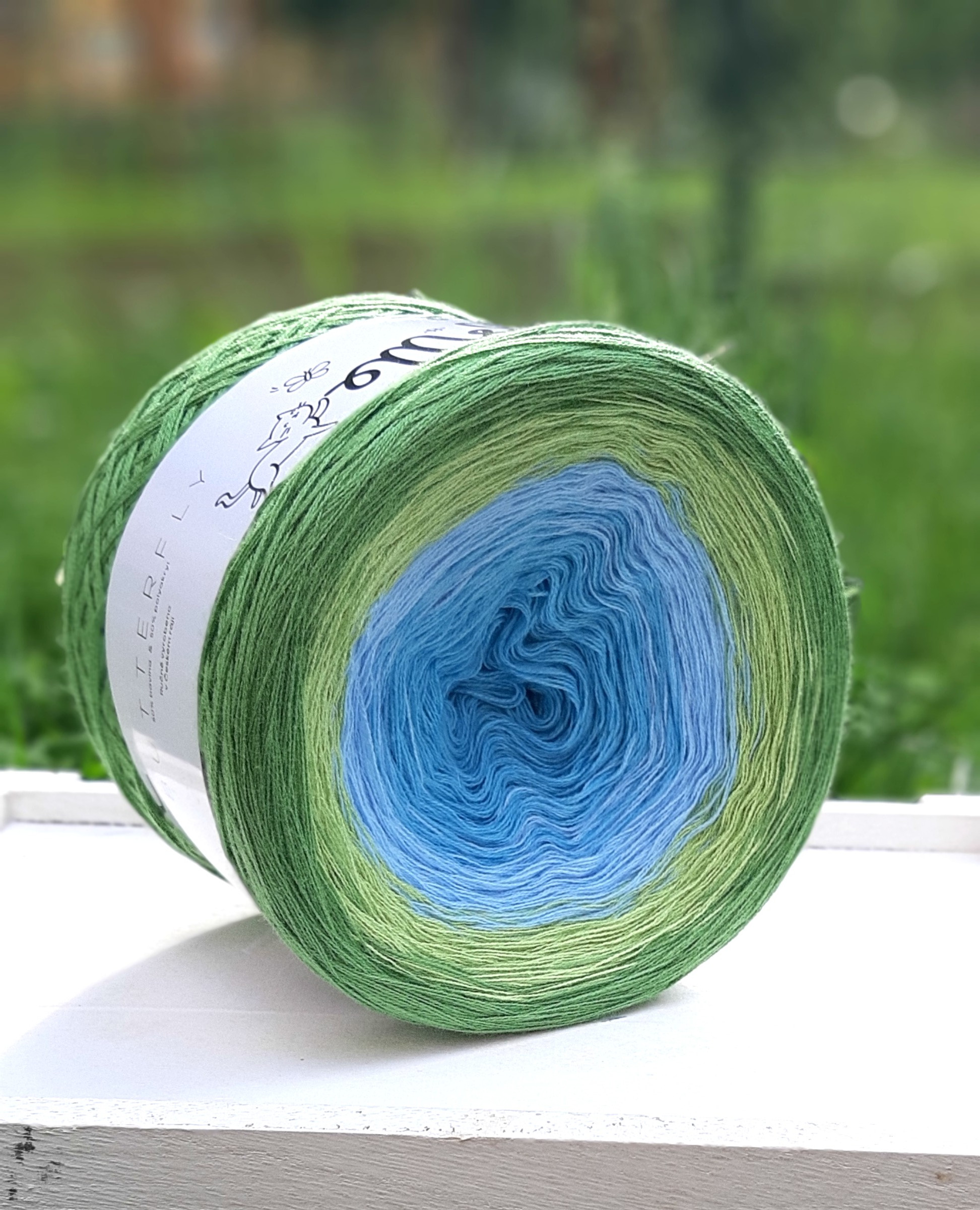 YARNMELLOW Butterfly Mini - 500 m / 90 g 2. barva: Havaj, 4. číslo barvy: 58