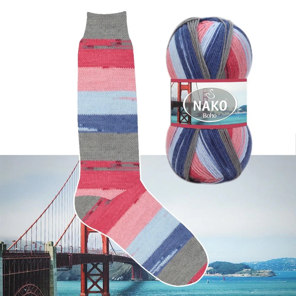 NAKO Boho - 400 m / 100 g 4. číslo barvy: 81740