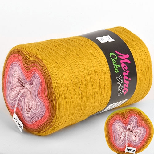 STENLI Merino Cake - 1000 m / 300 g 4. číslo barvy: 529