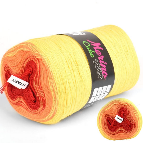 STENLI Merino Cake - 1000 m / 300 g 4. číslo barvy: 310