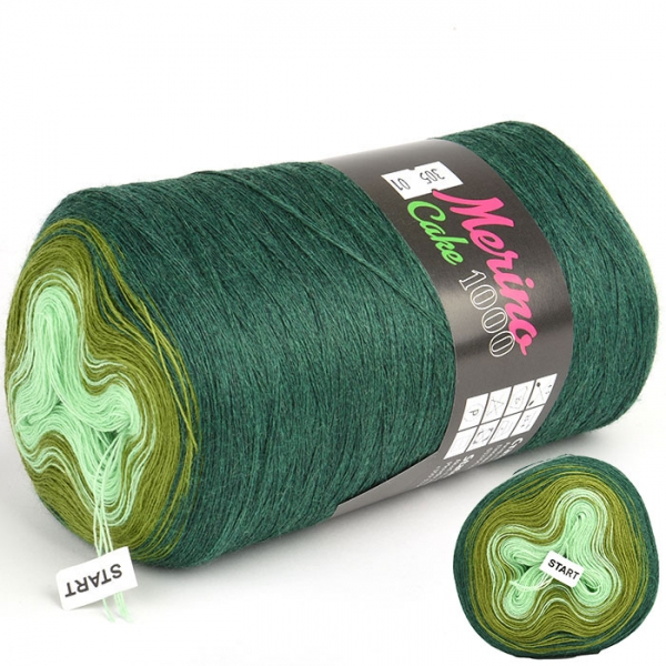 STENLI Merino Cake - 1000 m / 300 g 4. číslo barvy: 305