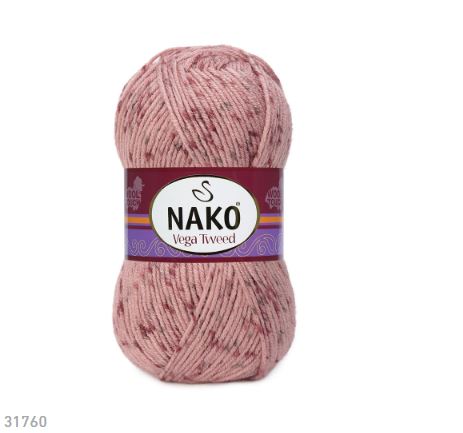 NAKO Vega Tweed - 195 m / 100 g 4. číslo barvy: 31760