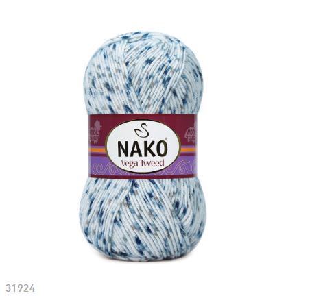 NAKO Vega Tweed - 195 m / 100 g 4. číslo barvy: 31924