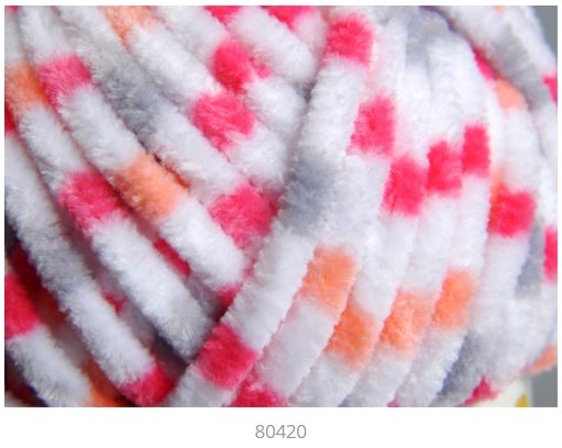 HIMALAYA Dolphin Baby Colors - 120 m / 100 g 4. číslo barvy: 80420