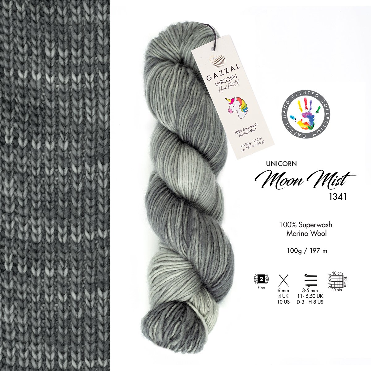 GAZZAL Unicorn - 194 m / 100 g 4. číslo barvy: 1341